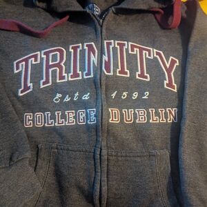 Trinity College Dublin Gray Hoodie